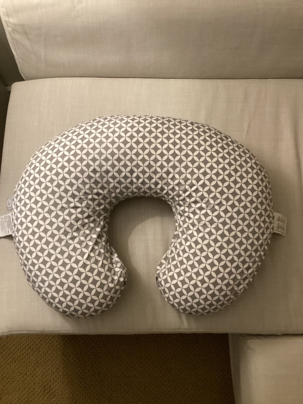 Boppy nursing pillow